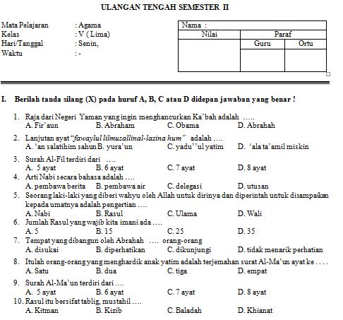 Soal Essay Materi Rendah Hati Agama Kristen - Soal Sekolah