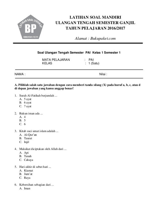 Soal Kimia Kelas X Semester 1 Bab 1 Beserta Jawaban - Dunia Belajar