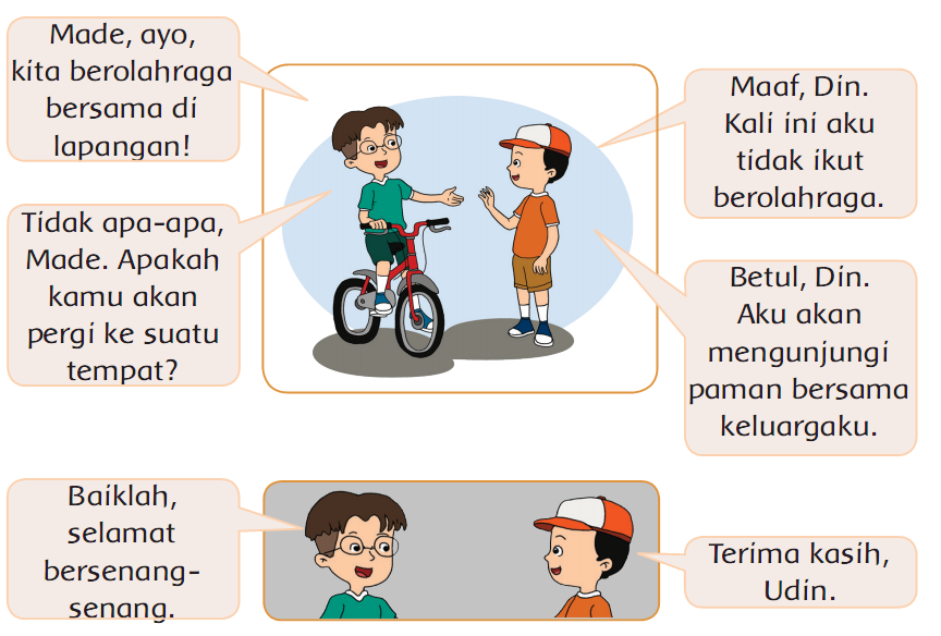 Lengkap - 30+ Contoh Soal UTS / PTS untuk kelas 2 SD/MI Tema 1 Sub 3