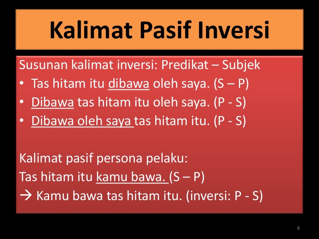 Kalimat Pasif Pengertian Perbedaan Karakteristik Dan Contoh - Mobile