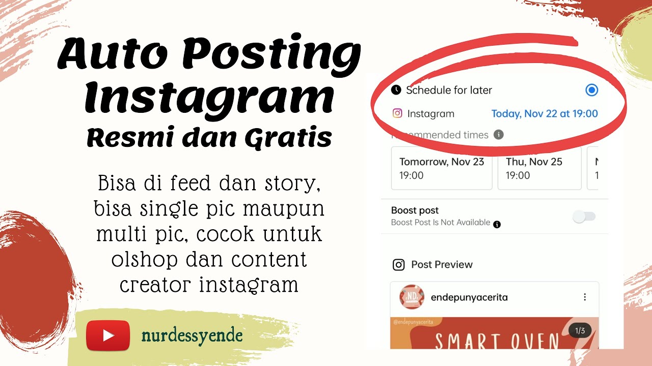 Cara Posting Otomatis di Instagram Pakai Aplikasi Resmi dan Gratis