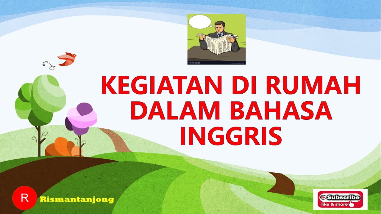 Kegiatan sehari-hari di Rumah dalam Bahasa Inggris - YouTube