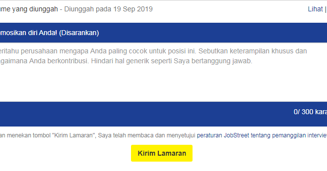 contoh promosi diri dalam 300 karakter 2