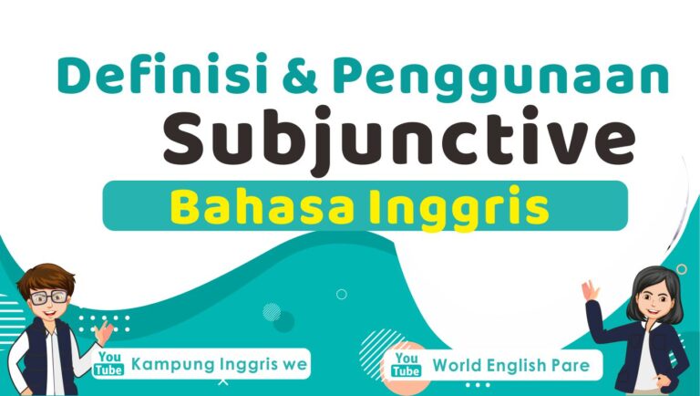 subjunctive dalam bahasa inggris